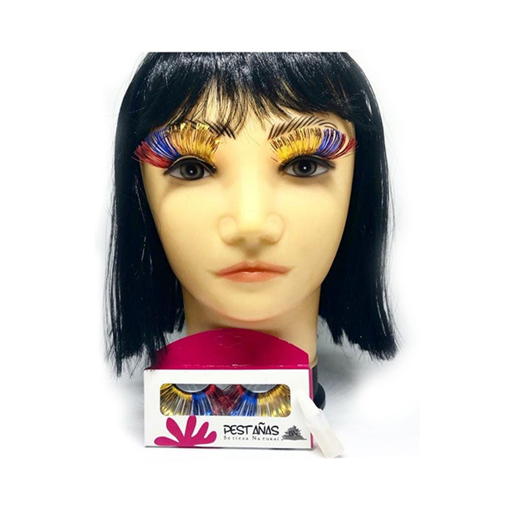 Tricolor Tinsel Eyelashes
