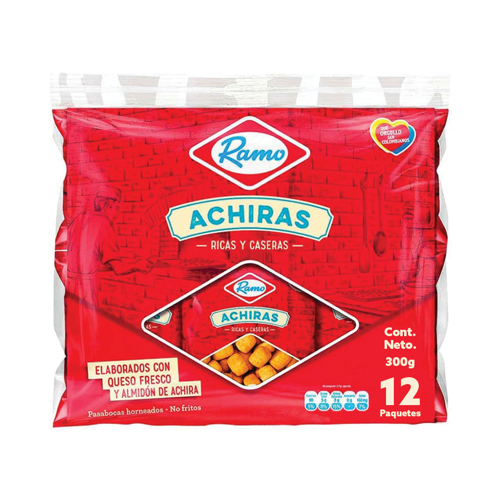 Achiras Cheese Biscuit Ramo Pack 12 x 25g (300g)