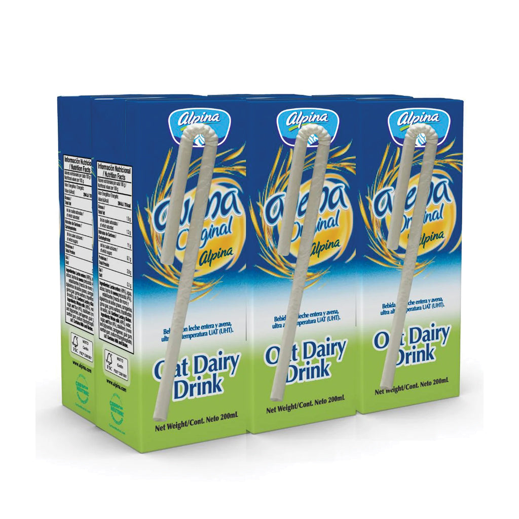 Avena Oat Dairy Drink Alpina Pack x 6