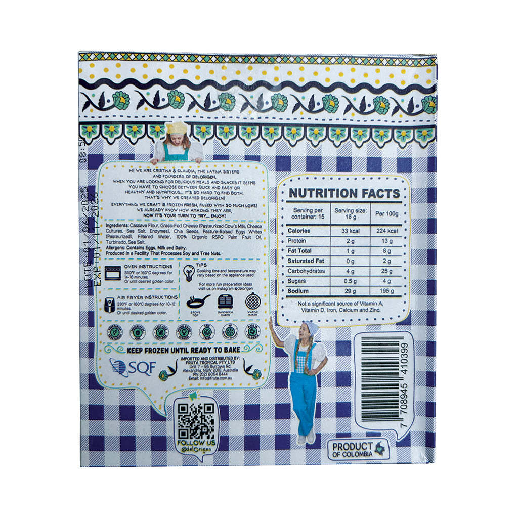 Cheese Sticks Tequenos Gluten Free x15 (250g)