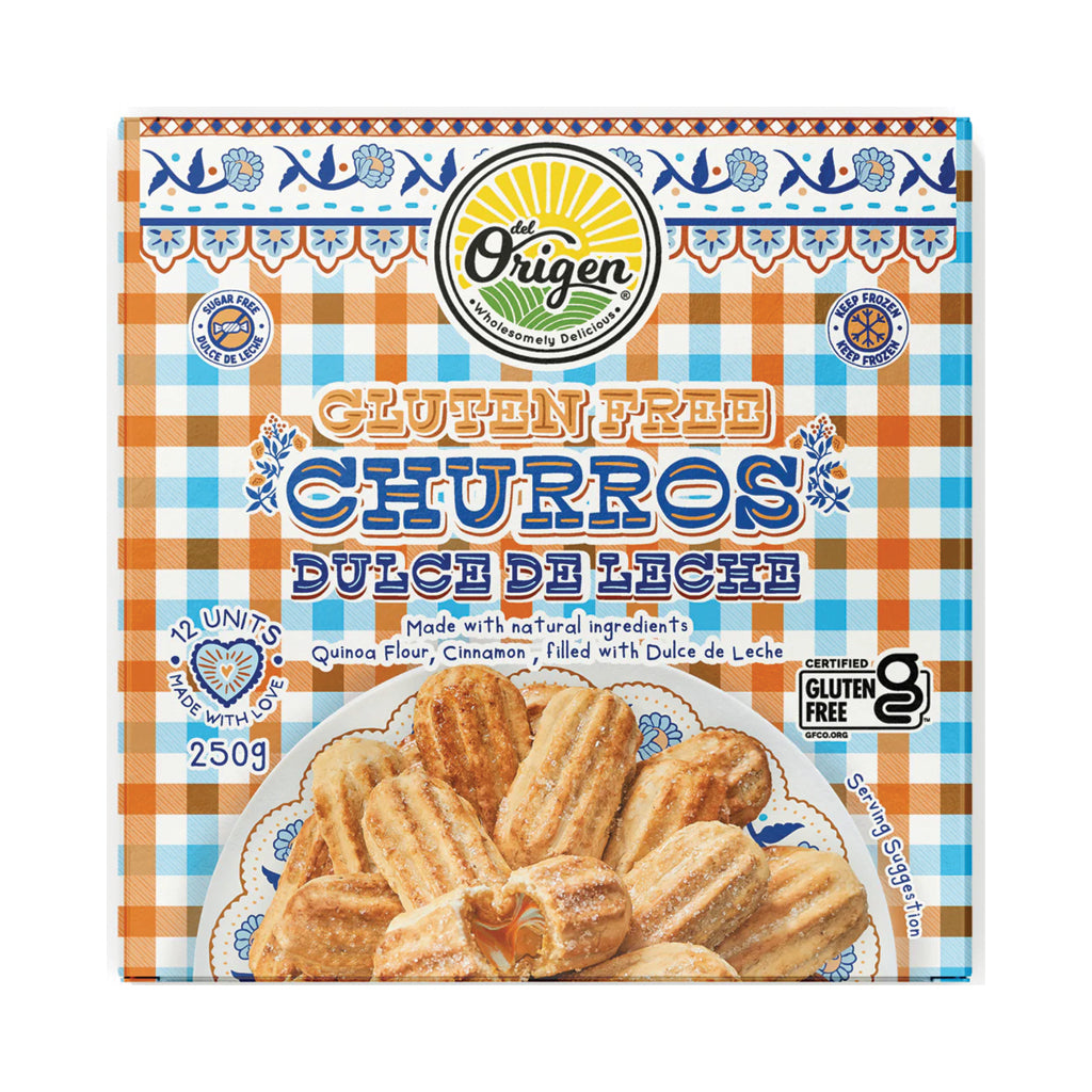Churros Dulce de Leche x12 (250g)