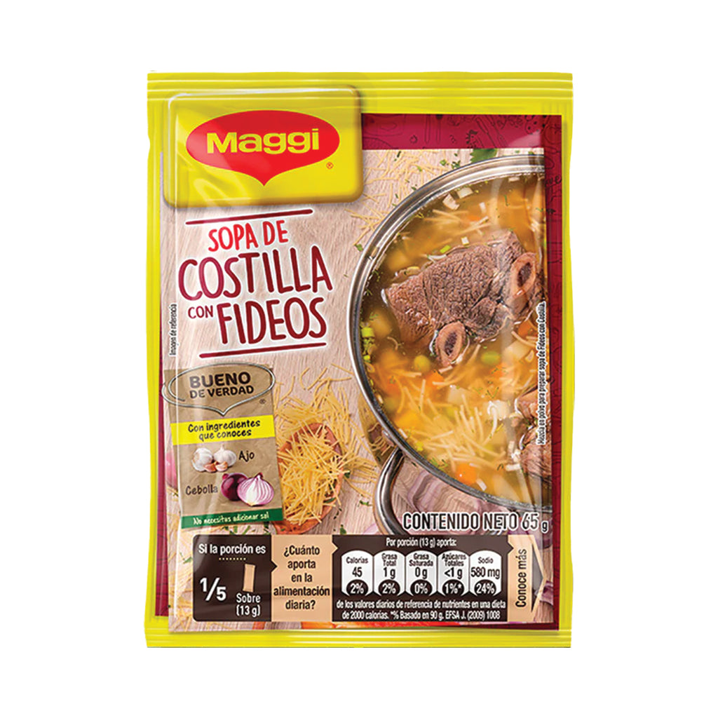 Costilla & Noodles Soup Maggi (52g)
