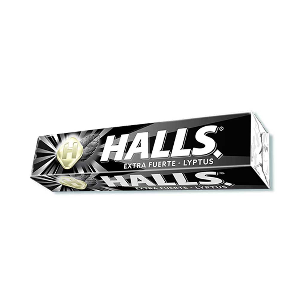 Halls Extra Strong Lyptus Negro (25g)