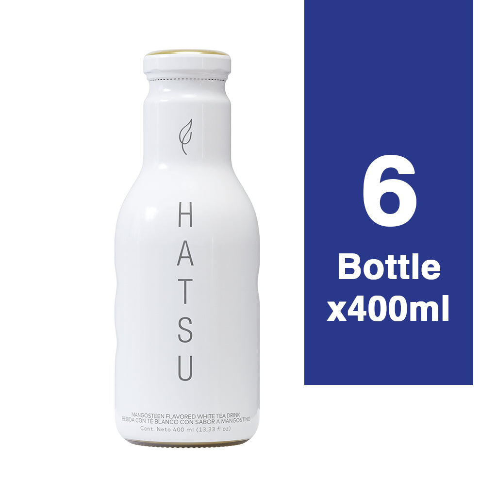 Hatsu Tea White (400ml) x 6 Bottles