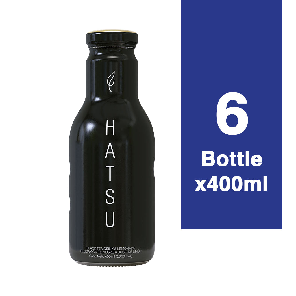 Hatsu Black Tea (400ml) x 6 Bottles