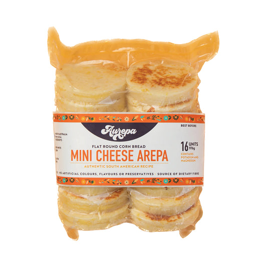Mini Arepa with Cheese x 16 (976g)