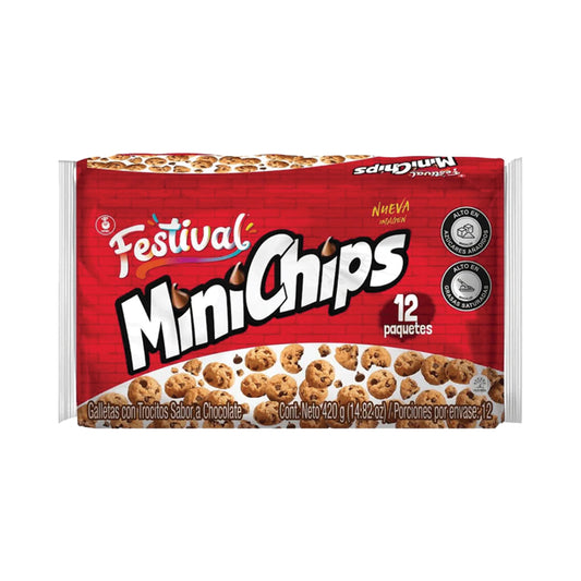 Festival Minichips pack x12 (420g)