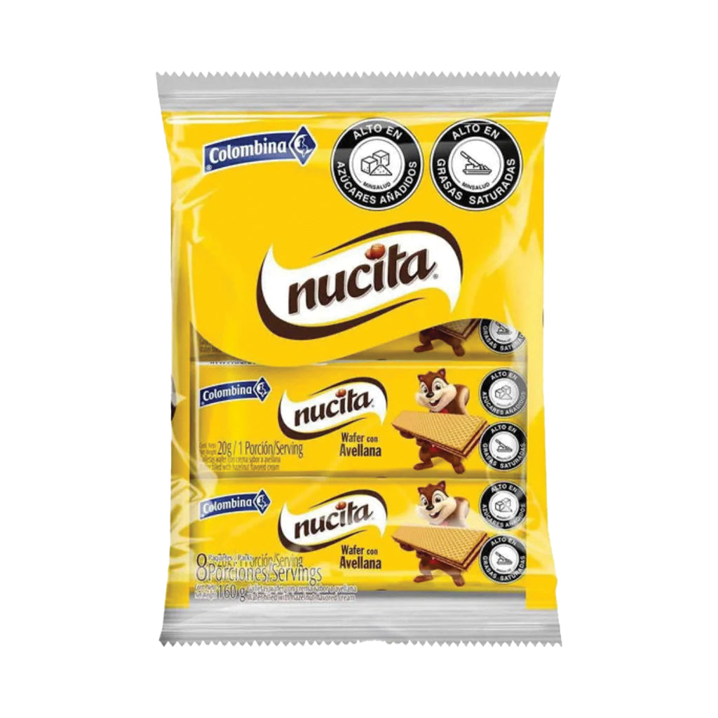 Wafer Nucita Pack x 8 (160g)