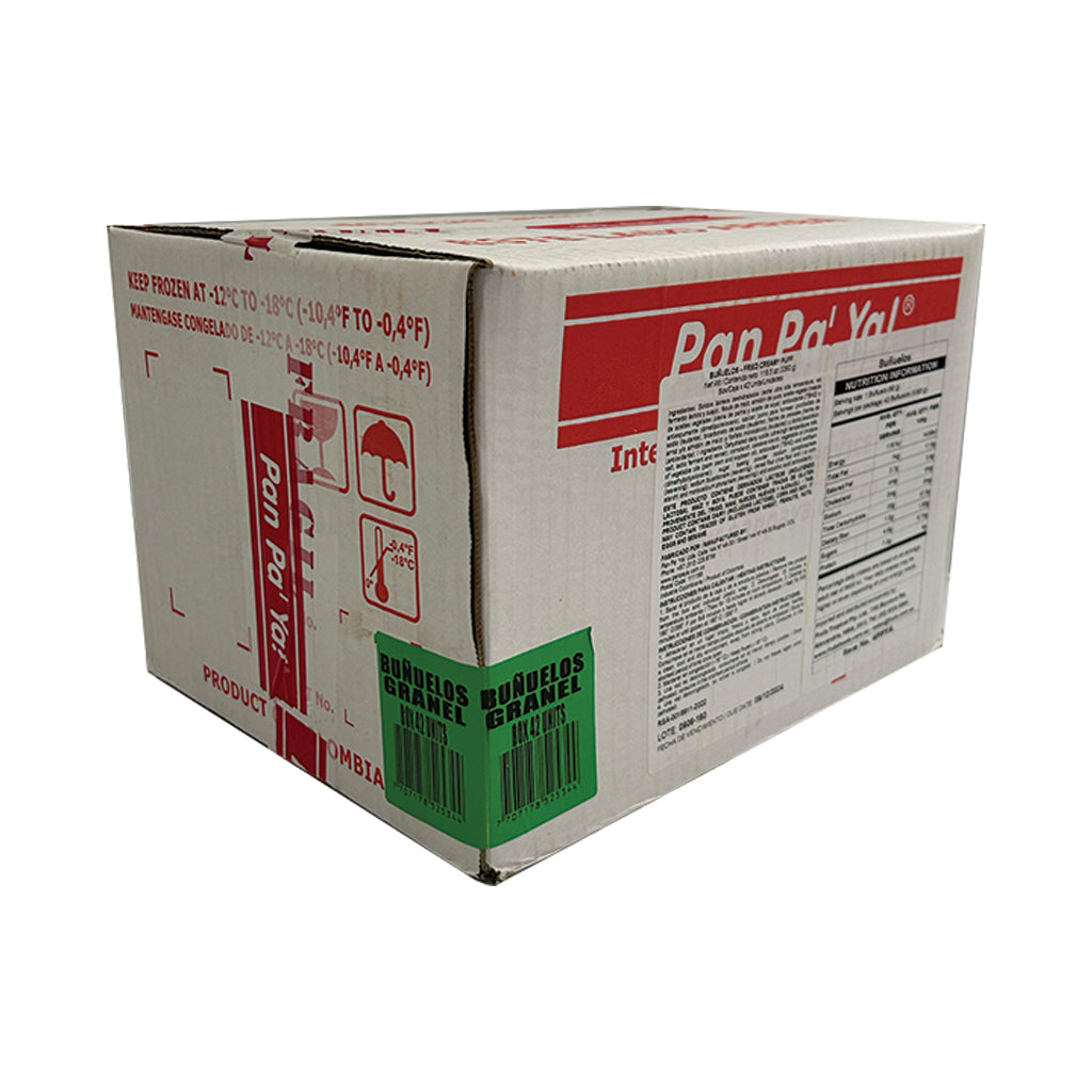 Cheese Balls Buñuelos Bulk PanPaYa x42 (3.360g)