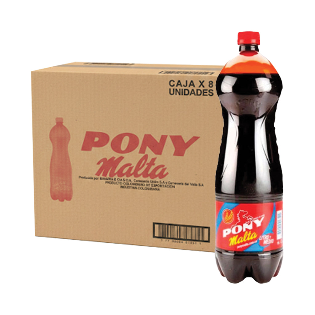 Malt Beverage Pony Malta (1.5L) x 8 Bottles