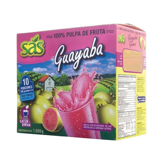 Guava Fruit pulp  (1Kg Box)