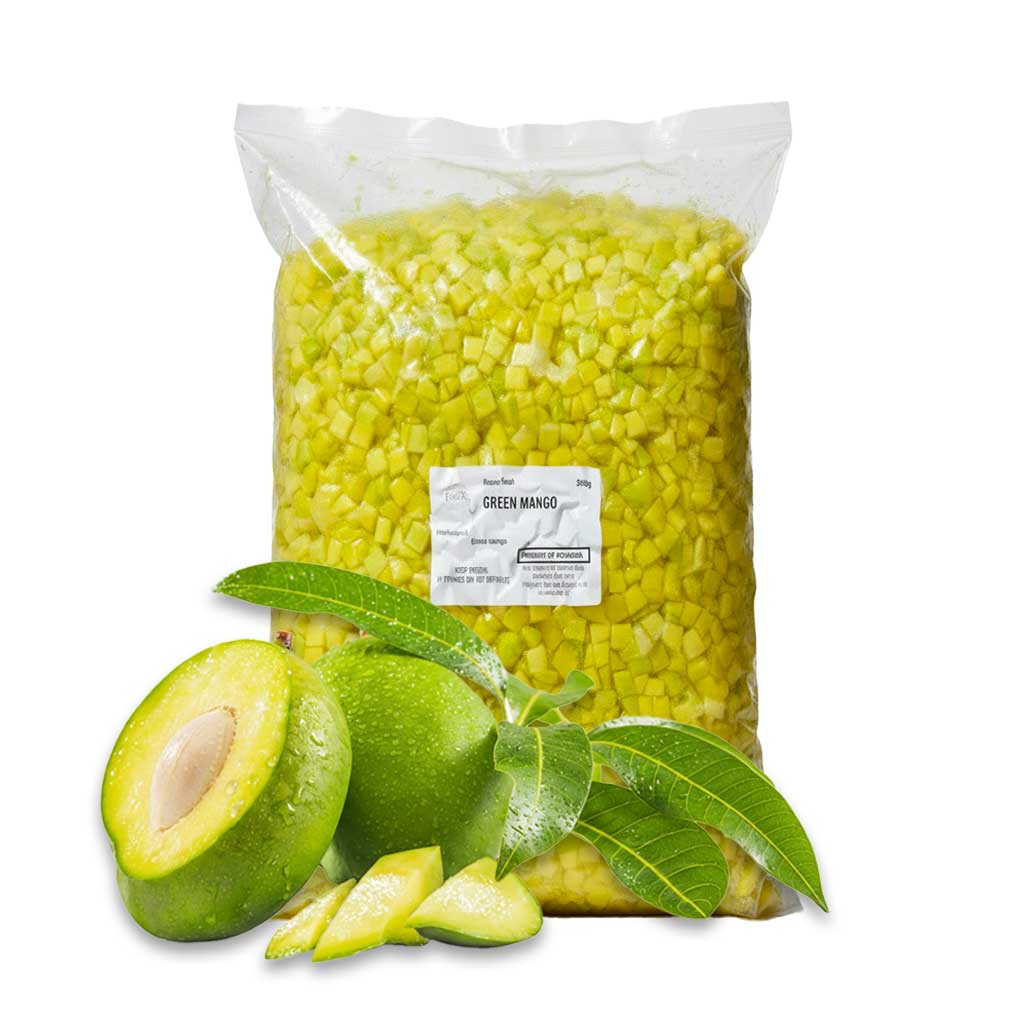 Frozen Green Mango Biche Pulp Fruit (3kg) – Food Service