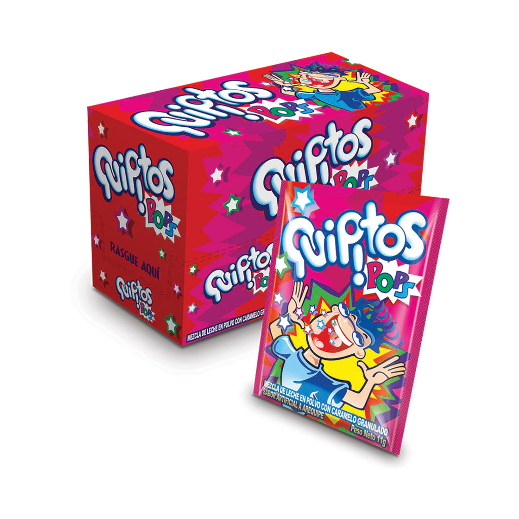 Quipitos Pops Display 24x8g (192g)