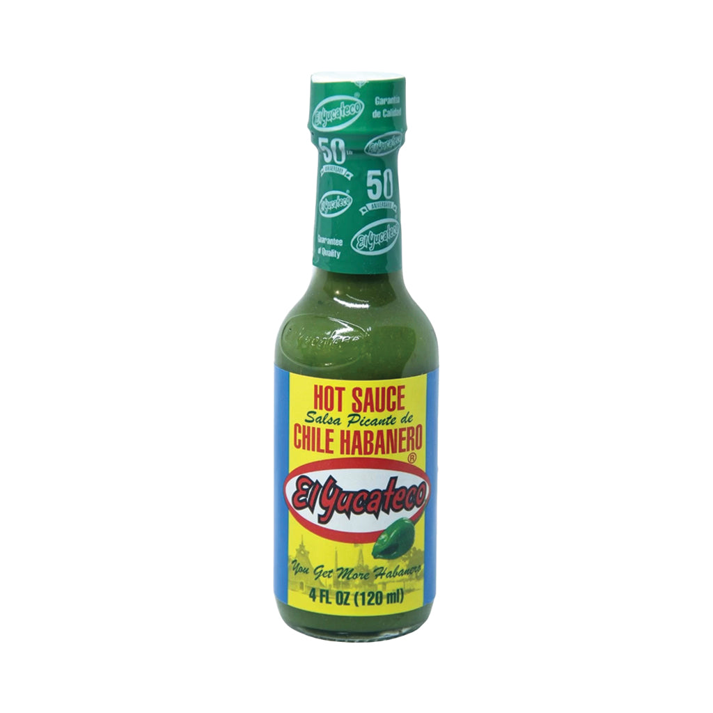Habanero Green Hot Sauce El Yucateco (120ml)