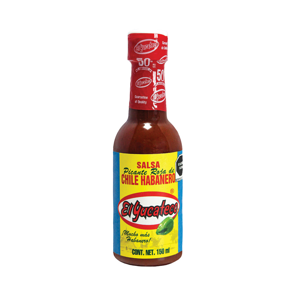 Habanero Red Hot Sauce El Yucateco (120ml)