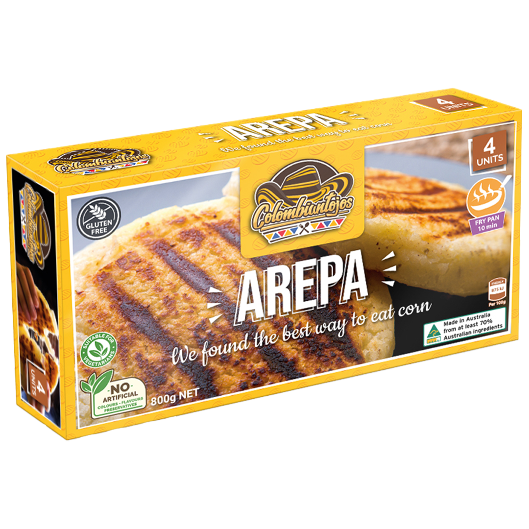 Arepa de Queso x4 (800g)
