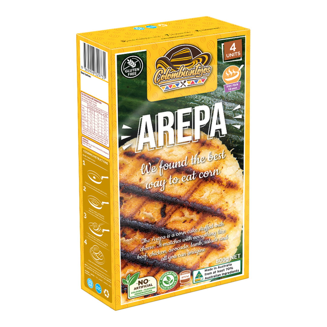 Arepa de Queso x4 (800g)