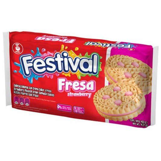 Festival Strawberry Cookie x12 (403g)