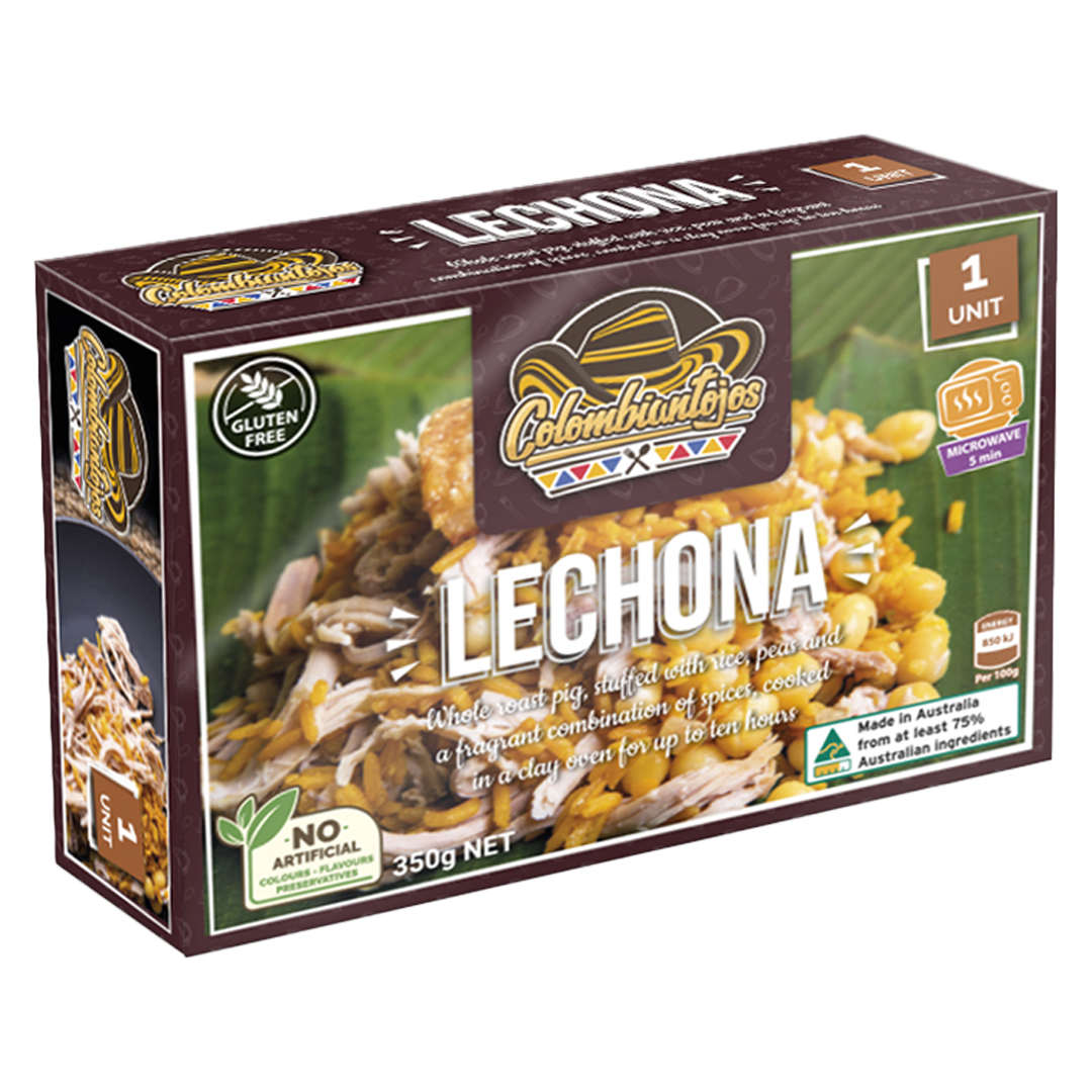 Lechona Colombiantojos 350g