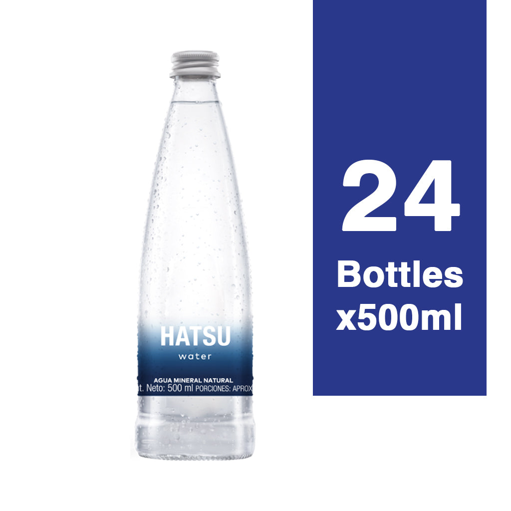 Agua Natural Mineral Water Hatsu 500mlx24
