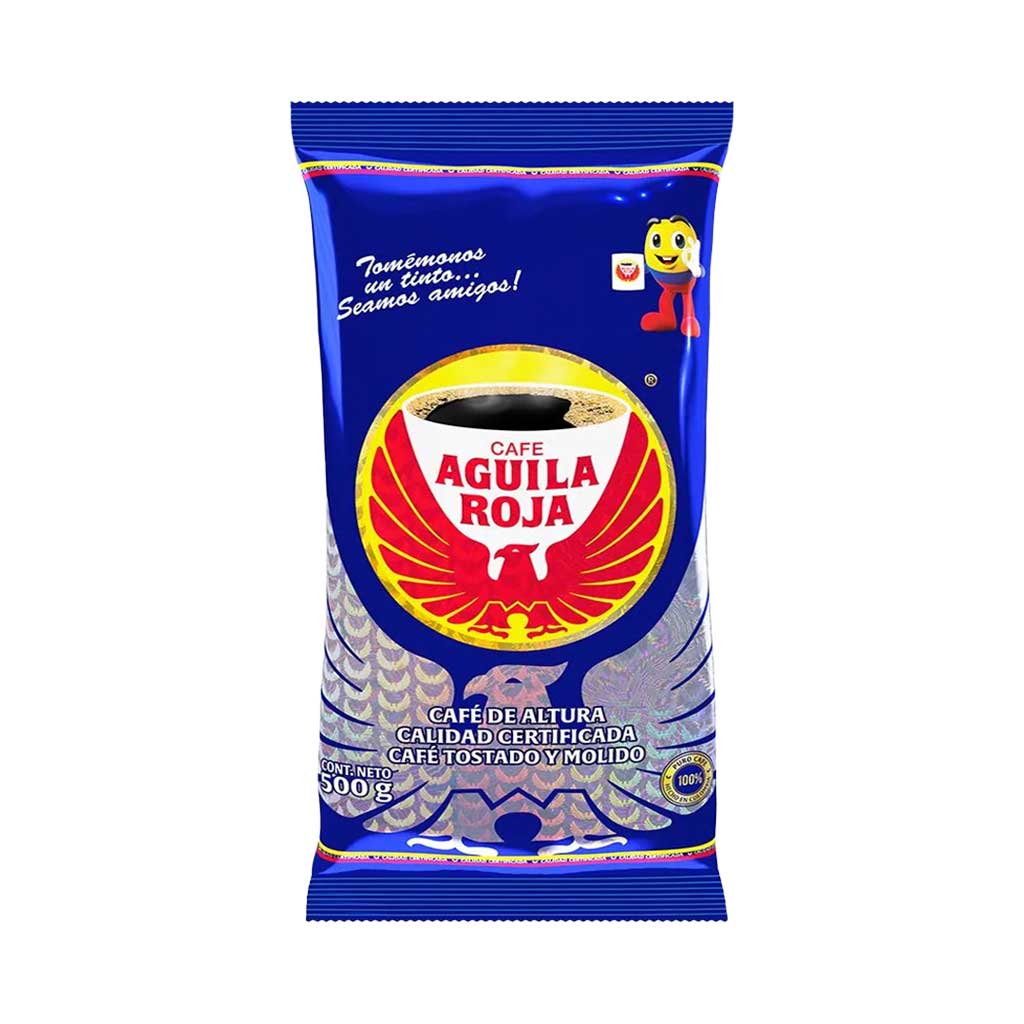 Roasted and Ground Coffee Aguila Roja (500g)