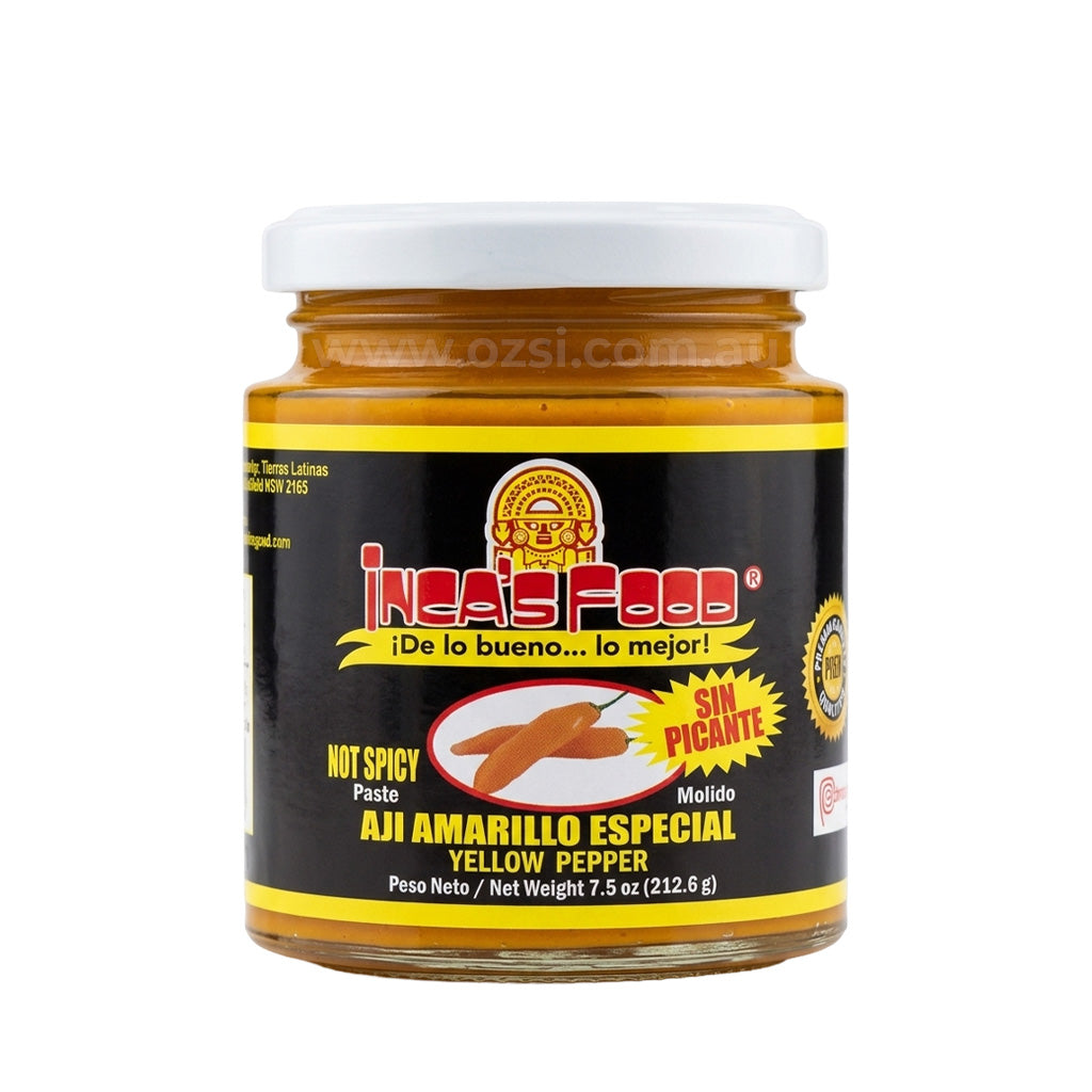 Aji Amarillo Especial Yellow Pepper (Not Spicy) Inca's Food (212g)