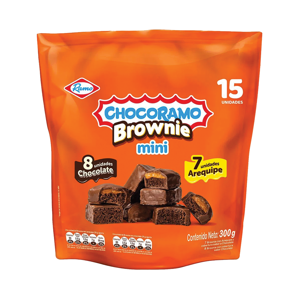 Brownie Mini x 15unds (300g)