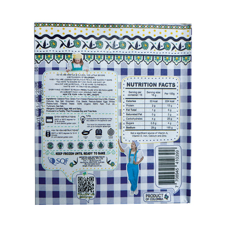Cheese Sticks Tequenos Gluten Free x15 (250g)