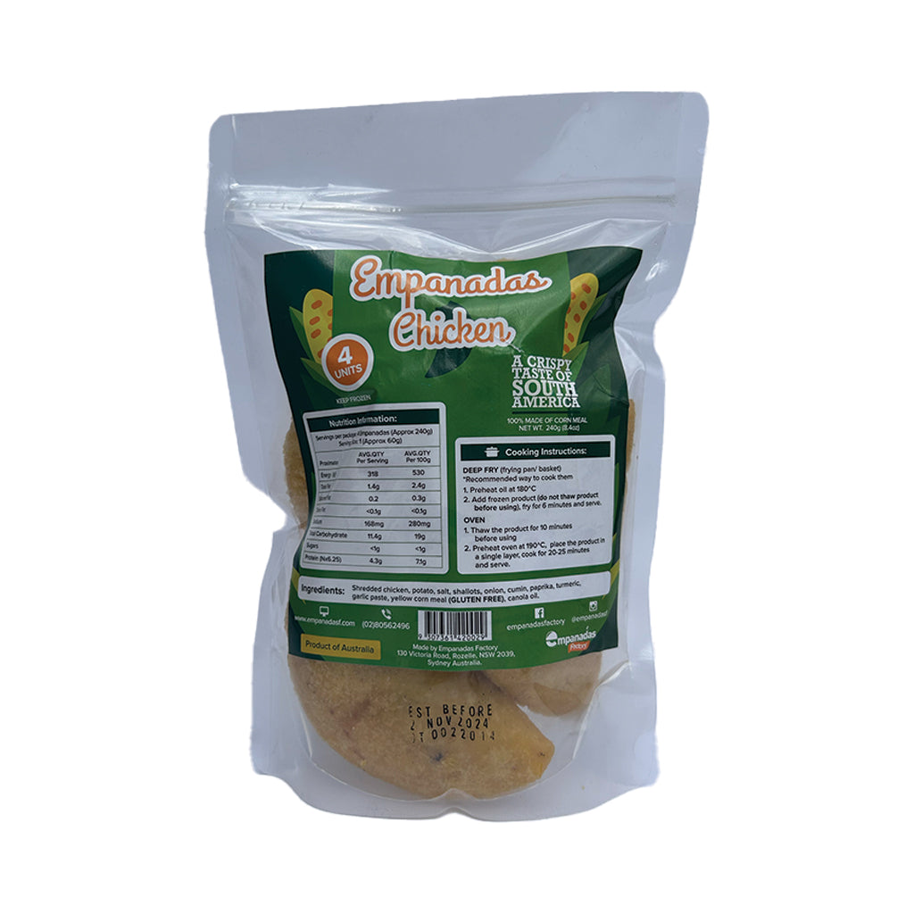 Empanadas Chicken x4 (240g)