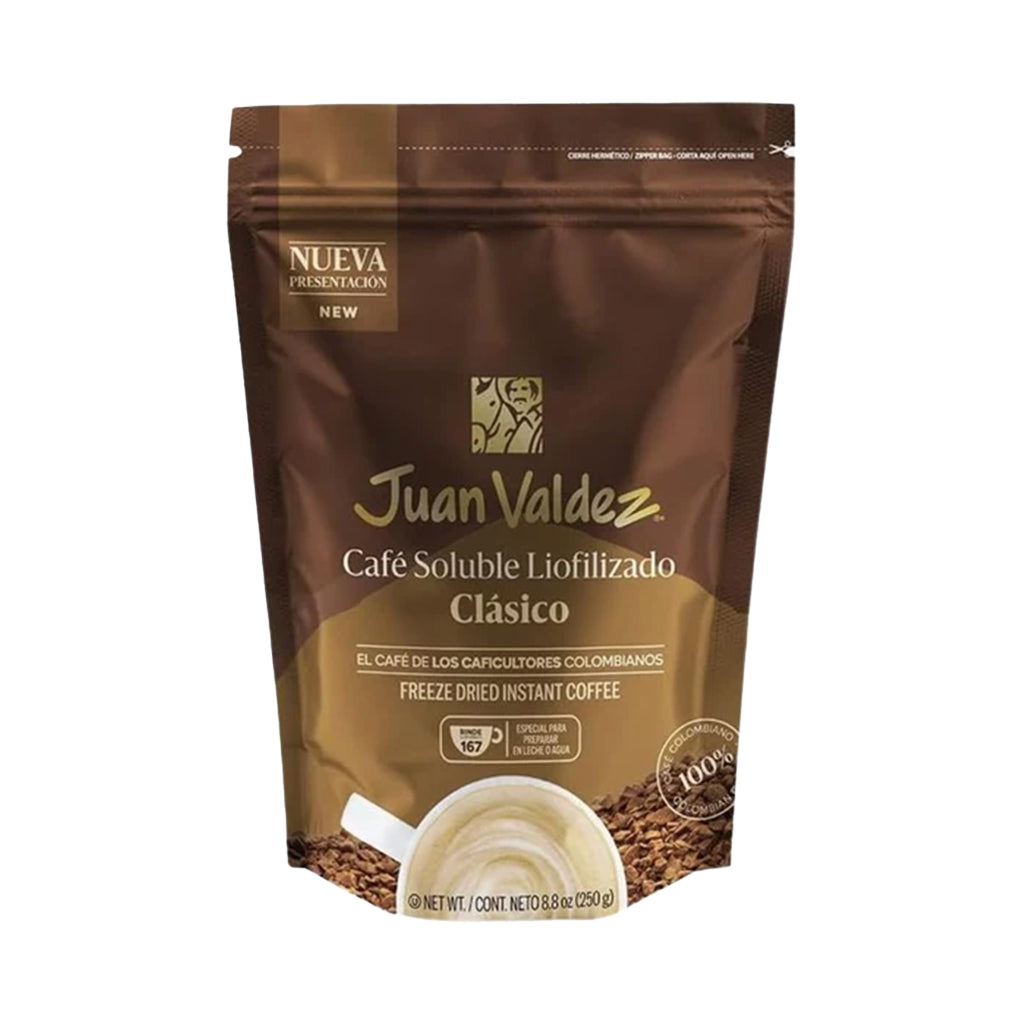Juan Valdez Classic Freeze-Dried Instant Coffee Doypack (250g)