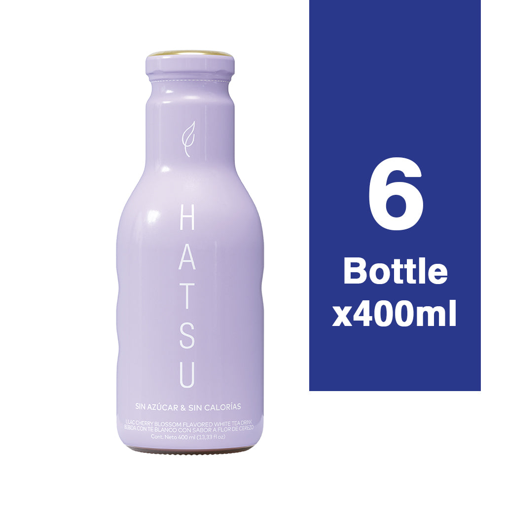 Hatsu Tea Lila (400ml) x 6 Bottles