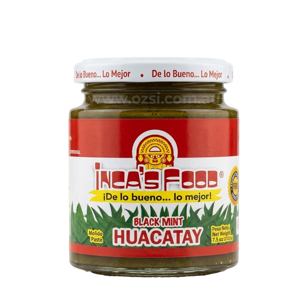 Huacatay Black Mint Paste Inca's Food (212g)