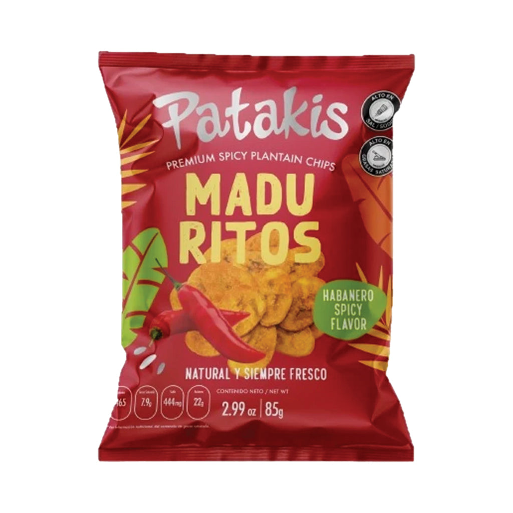 Habanero Plantain Chips Patakis (85g)
