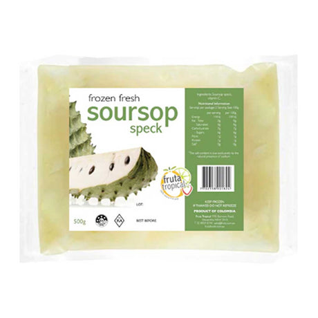 Motas de Guanabana Soursop Speck Pulp Fruit 500g