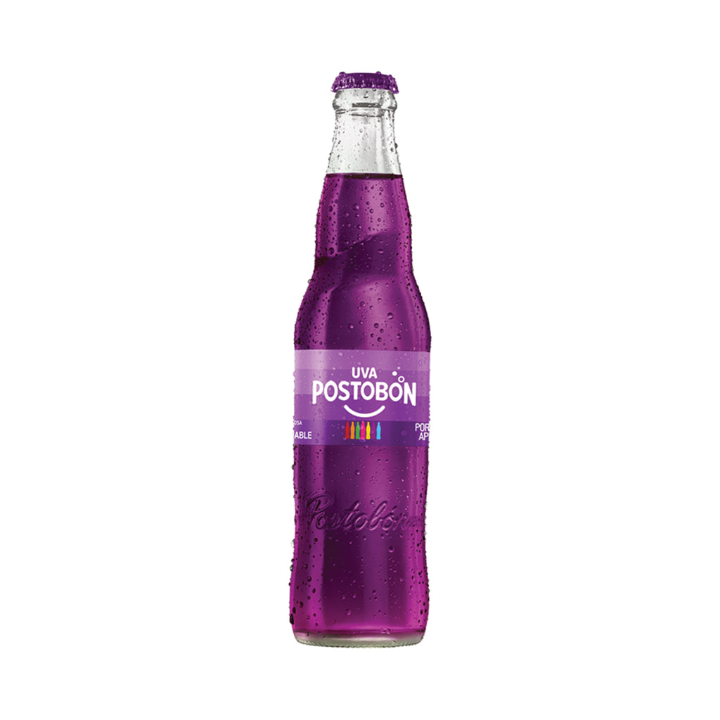 Uva Postobon Grape Soda (350ml)