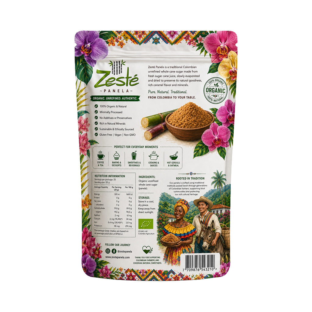 Zeste Organic Sugar Cane Panela (500g)
