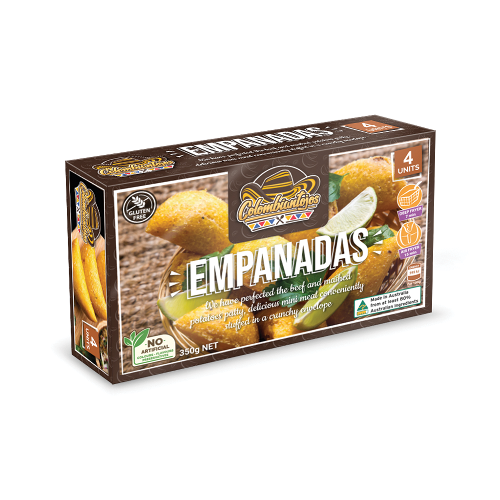 Empanadas Colombiantojos 4 units (350gr)