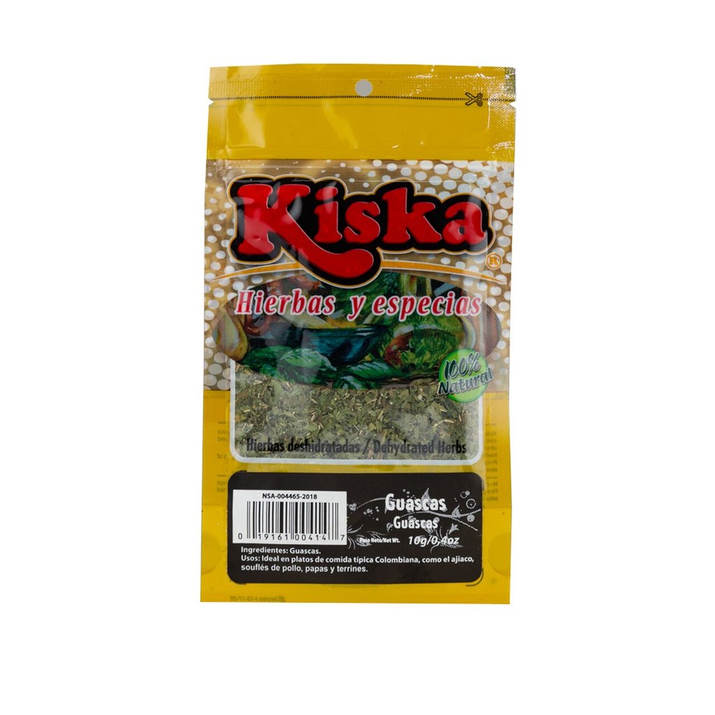 Guascas Deshidratadas - Dehydrated Herbs Kiska (10g)