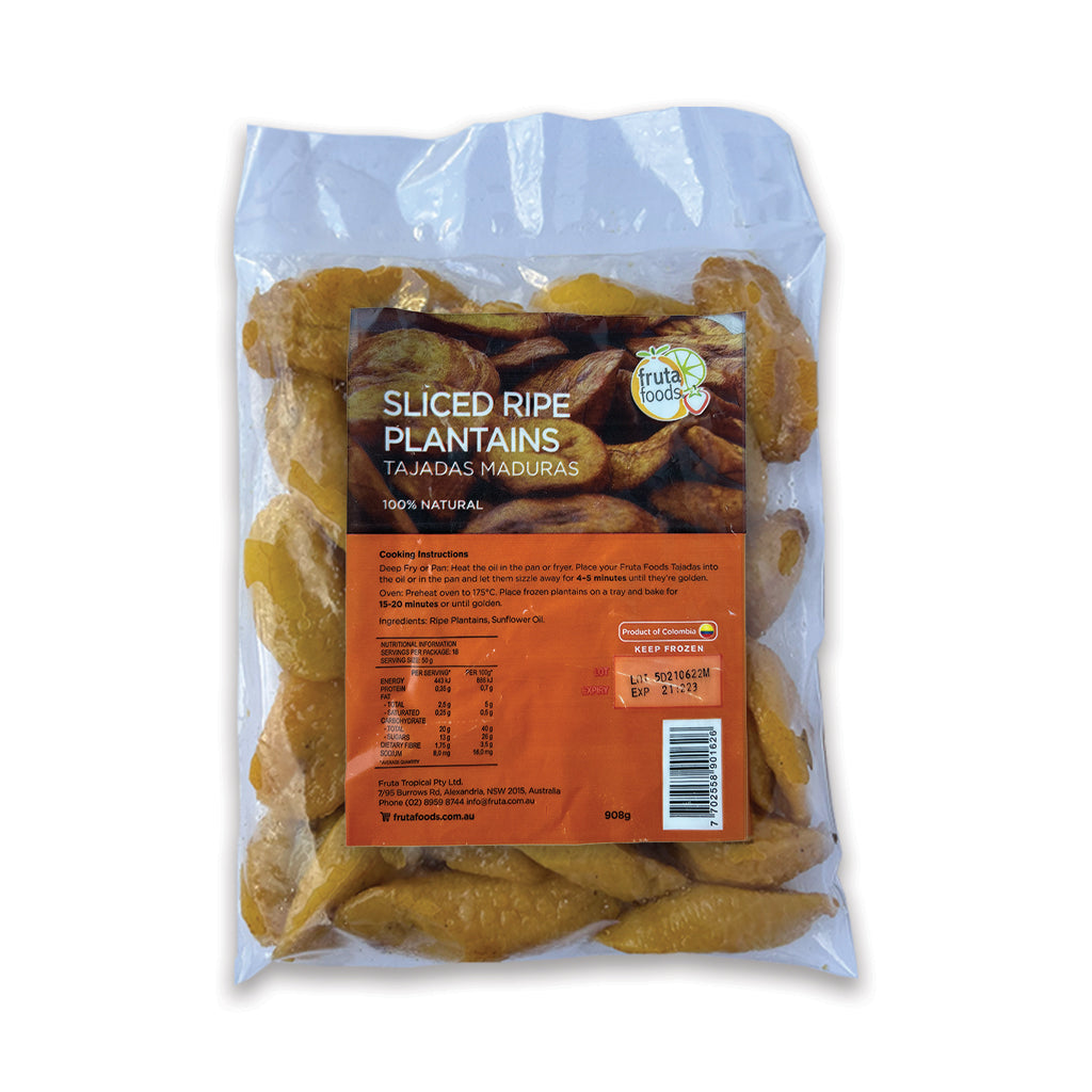 Plantain Ripe Box Sliced Ripe Plantain – OzSi Melbourne